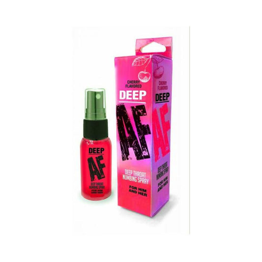 Deep AF Numbing Throat Spray Cherry