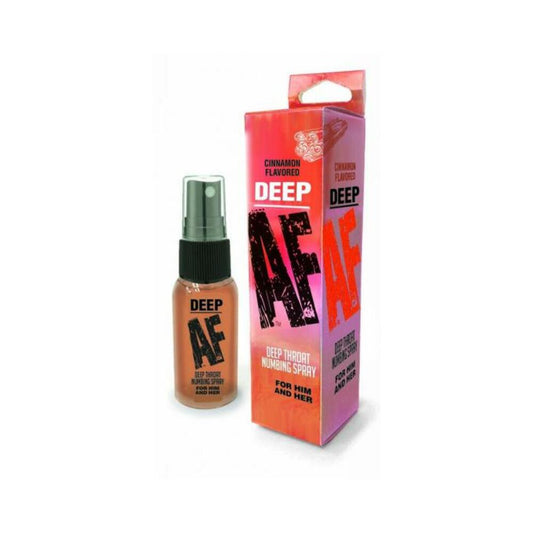 Deep AF Numbing Throat Spray Cinnamon
