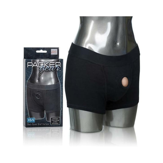 Packer Gear Black Boxer Harness XS/S
