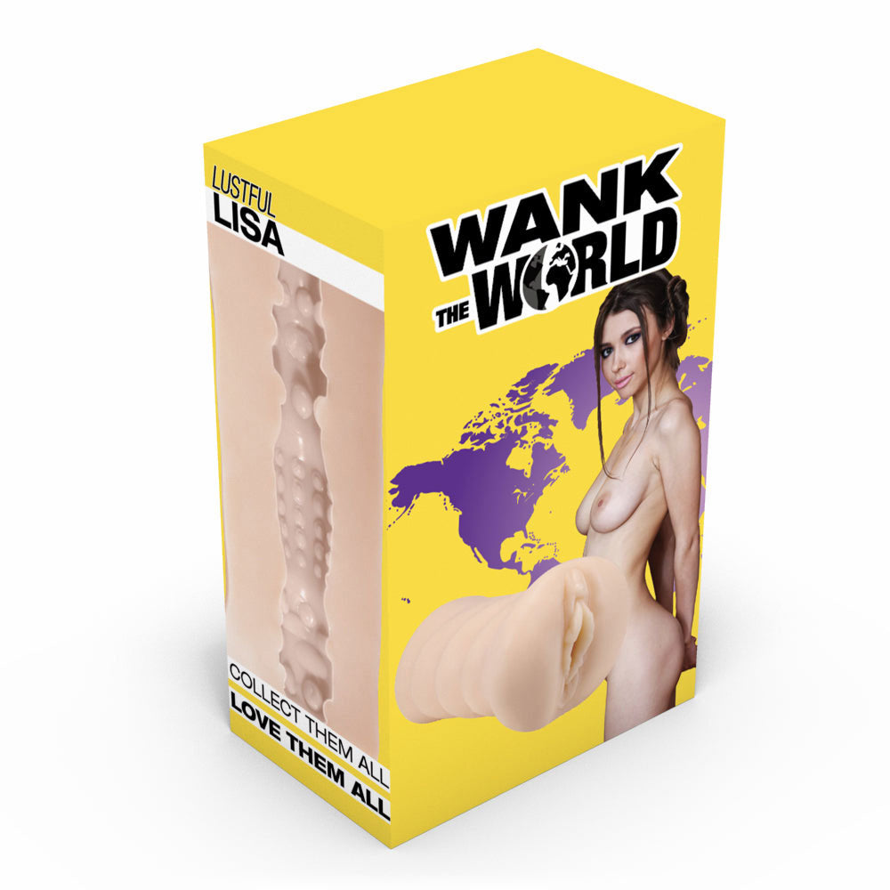 Wank the World Realistic Masturbator Lustful Lisa