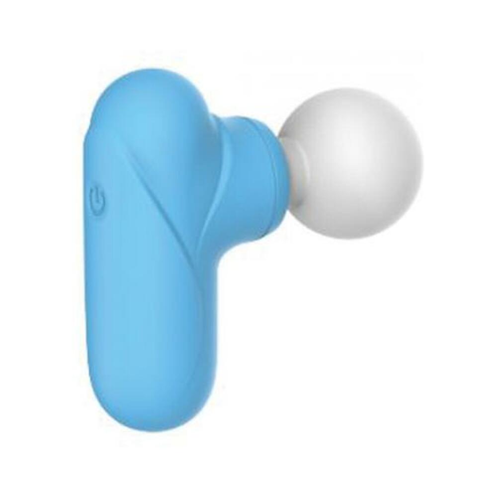 Wild Pop Vibe Pocket Purr Mini Massager - Blue