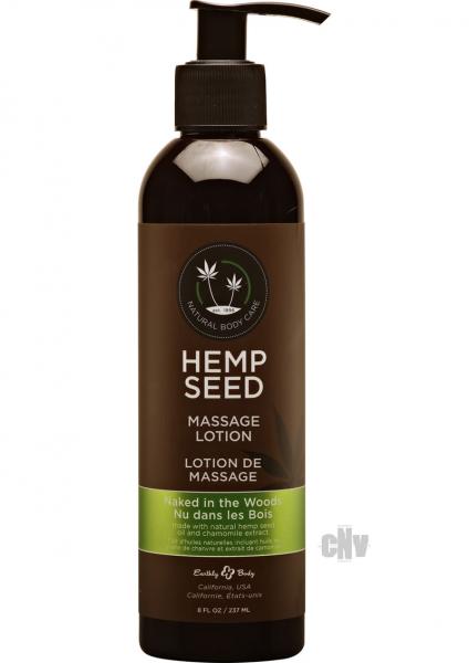 Earthly Body Massage Lotion Naked In The Woods 8oz