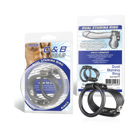 C & B Gear Dual Stamina Ring Black
