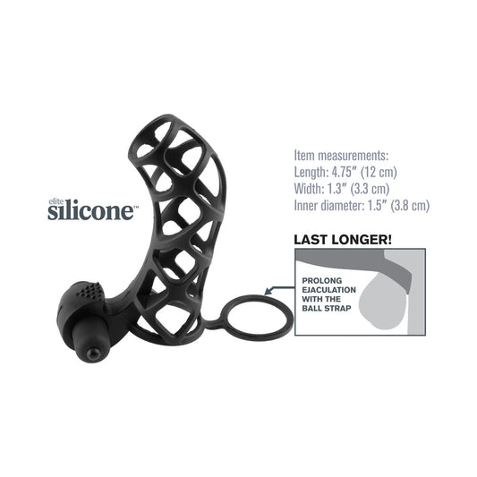 Extreme Silicone Power Cage Black