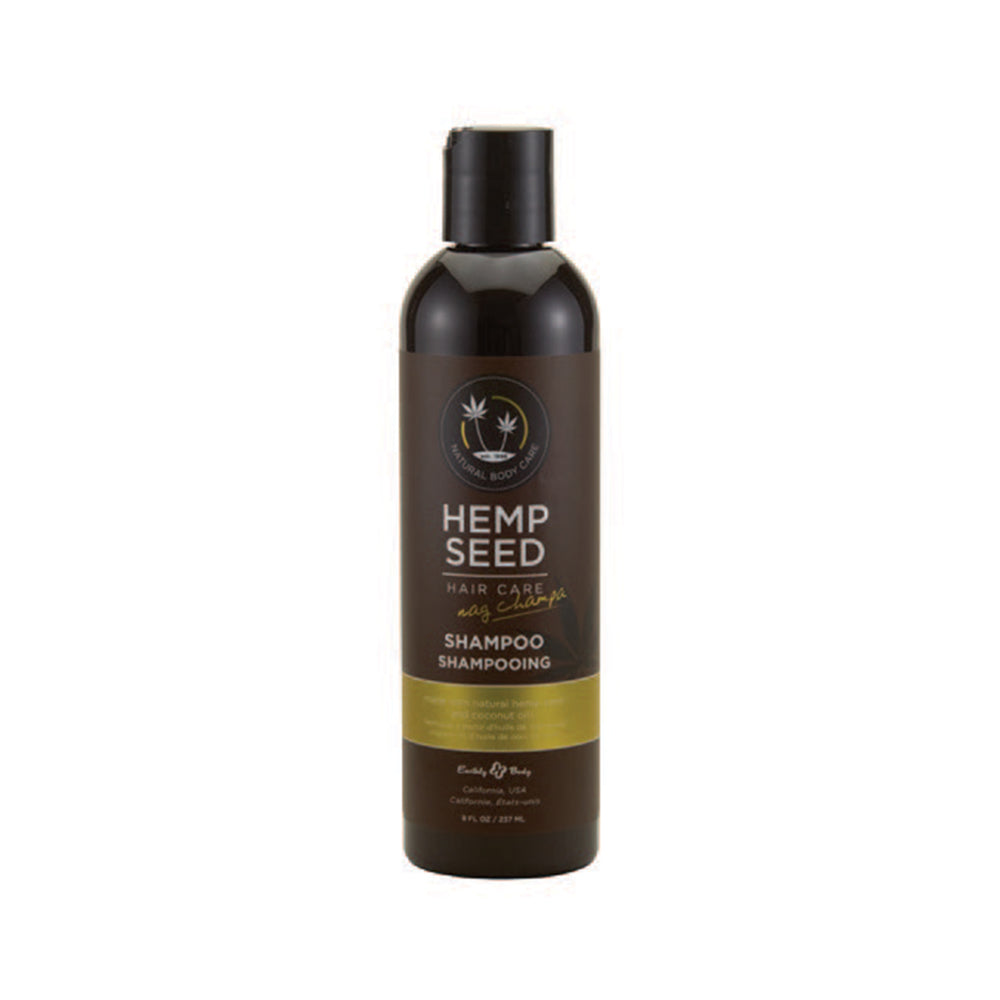 Earthly Body Hemp Seed Hair Care Shampoo 8oz - Nag Champa