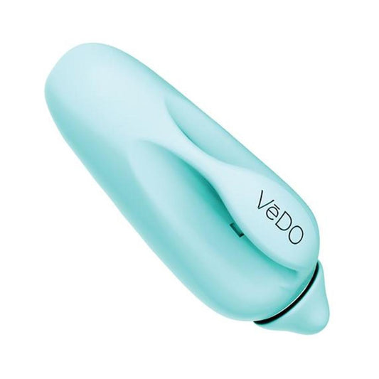 Vedo Vivi Rechargeable Finger Vibe Tease Me Turquoise
