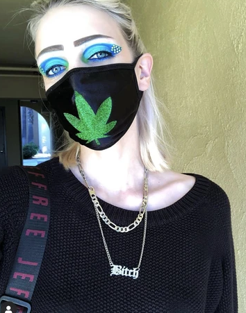 Neva Nude Face Mask Dope Af Weed