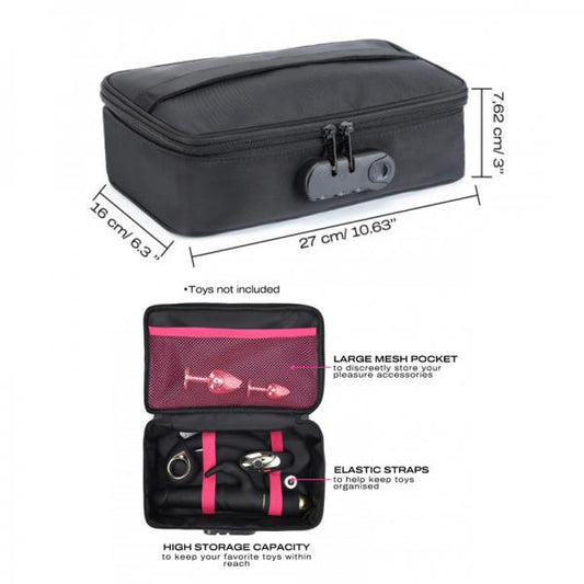 Dorcel Lockable Discreet Box - Black