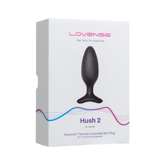 Lovense Hush 2 1.75" Butt Plug - Black
