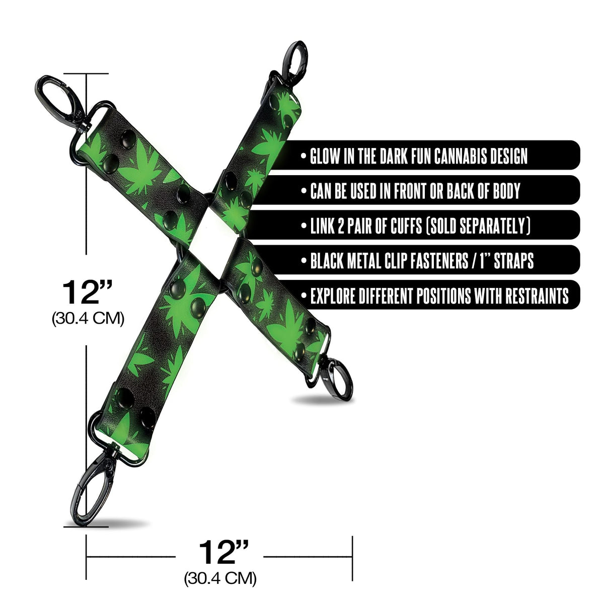 Stoner Vibes Chronic Collection Glow In The Dark Hogtie