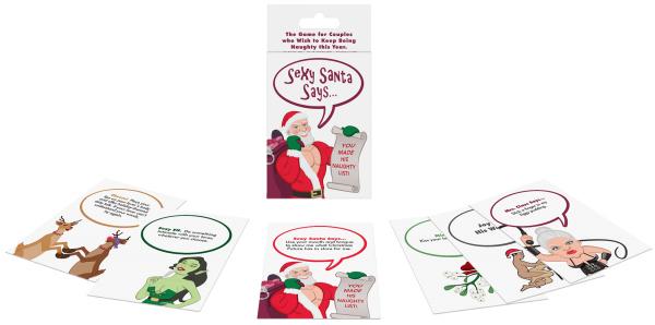 Sexy Santa Says....game For Couples Who Want To Be Naughty