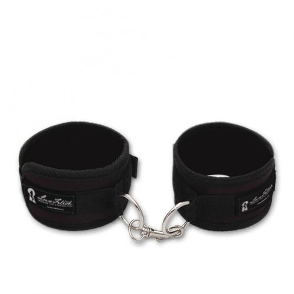 Lux Fetish Quality Love Cuffs Black