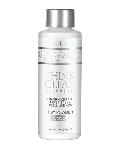 Sensuva Think Clean Thoughts Toy Powder 2 oz.