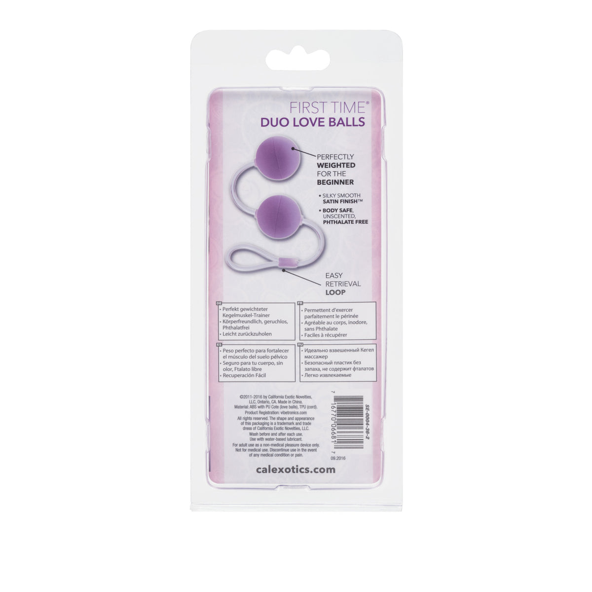 First Time Love Balls Duo Lover - Purple