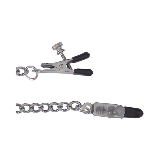 Adjustable Nipple Clamps With Curbed Chain