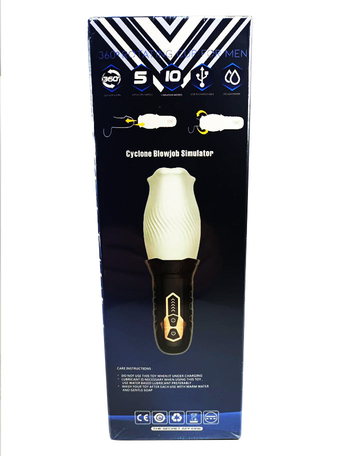 Cyclone Spinning Blow Job Simulator – Black