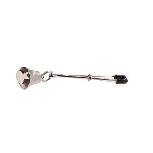 Bell Clit Clamp Tweezer Style Rubber Tipped Adjustable