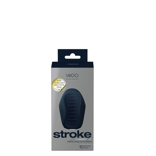 Vedo Stroke Vibrating Stroker Black