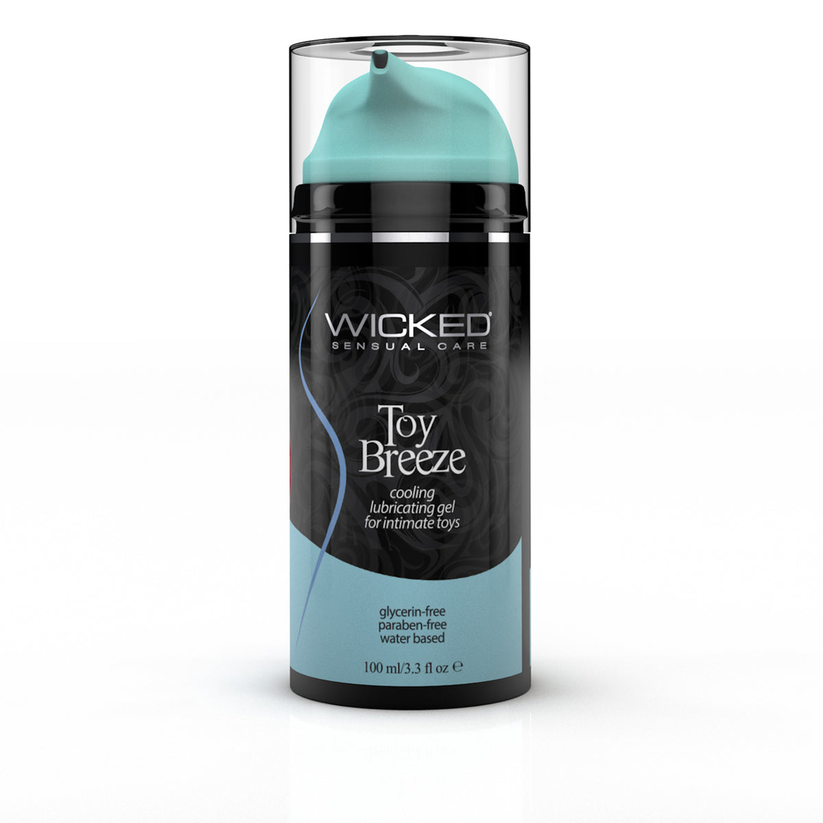 Wicked Toy Breeze Cooling Glyercin-free Gel For Intimate Toys 3.3 Fl Oz/100ml