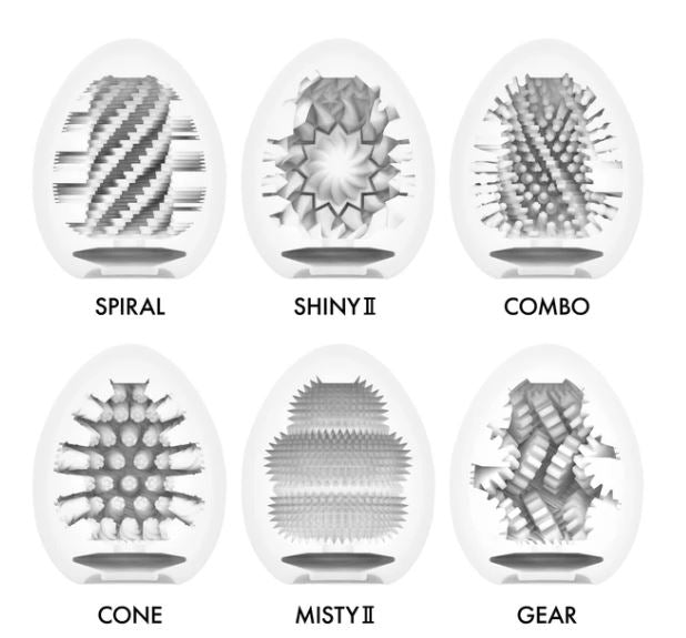 Tenga EGG Variety Pack Hard Boiled II 6 Pack