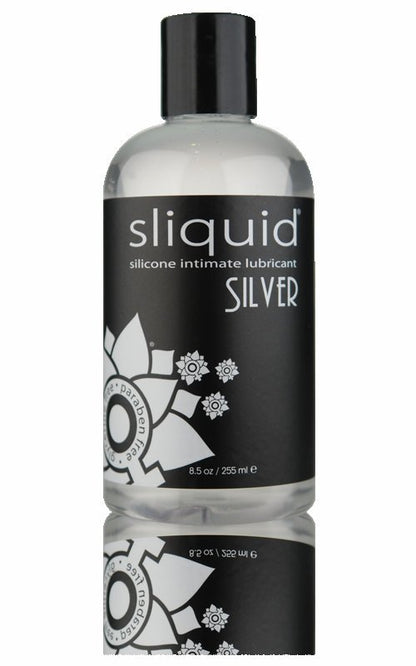 Sliquid Naturals Silver Silicone Intimate Lubricant 8.5oz