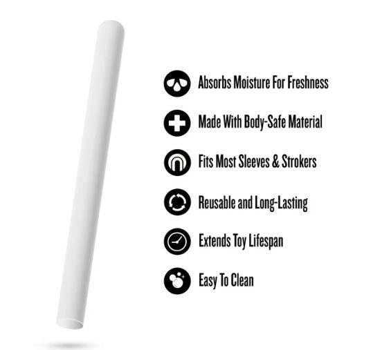 M for Men Drying Stick White 12PCS