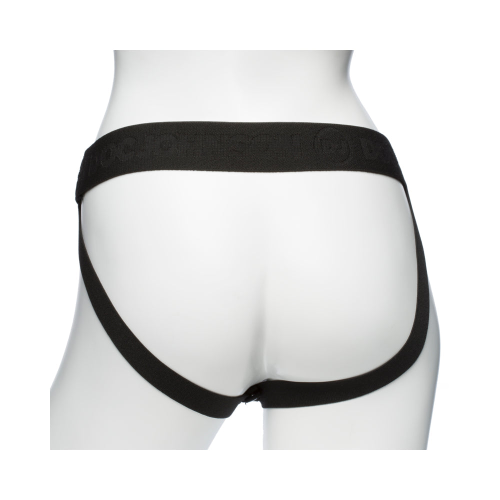 Body Extensions Hollow Large Dong Strap On Set Black