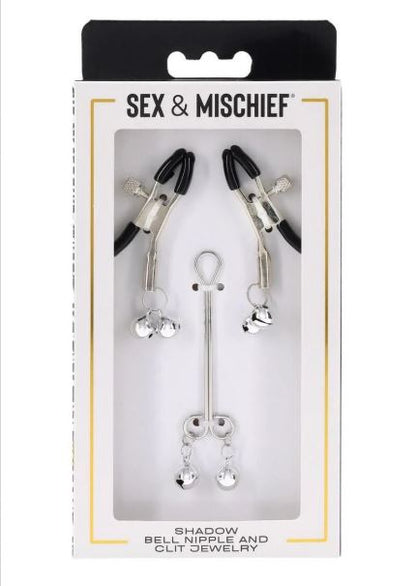 SEX & Mischief Shadow Bell Nipple and Clit Jewelry