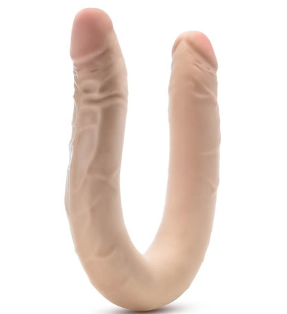 Dr. Skin Plus 16.5 in. Posable Double Dong Beige