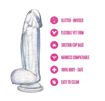 Naturally Yours Bling 7.5IN' Sparkling Clear