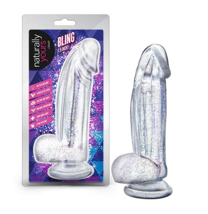 Naturally Yours Bling 7.5IN' Sparkling Clear