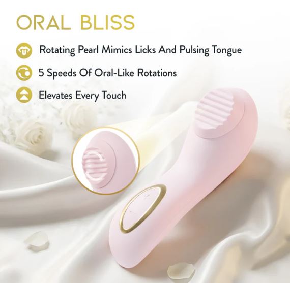 Delice Dahlia Stimulating Personal Massager Pink