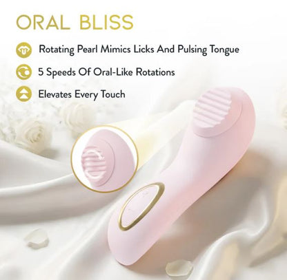 Delice Dahlia Stimulating Personal Massager Pink