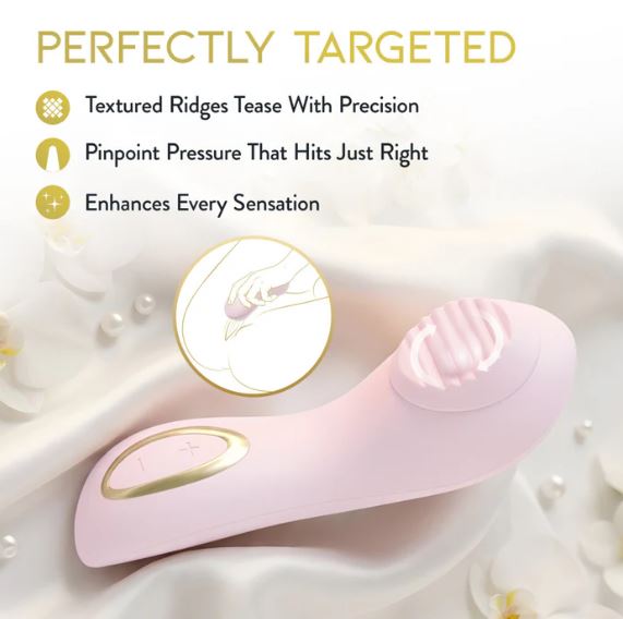 Delice Dahlia Stimulating Personal Massager Pink
