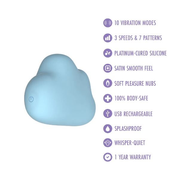 Play with Me Cuddle Cloud Blue