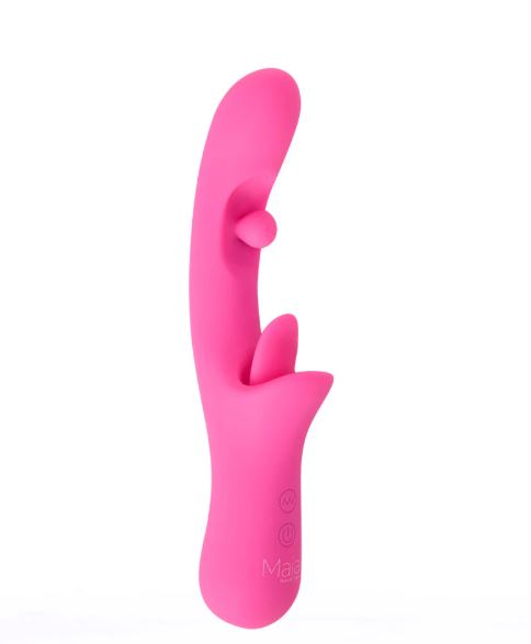 Alora Dual Motor Licking & Rotating Vibe Pink