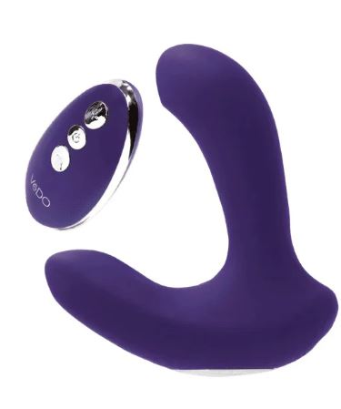 Vedo Inme Dual Vibe W/ Remote Rechargeable Purple