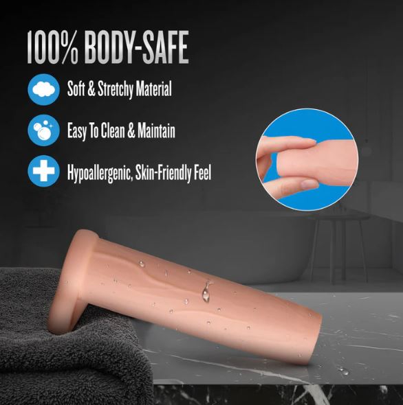 Performance Penis Extender Enhancemente Sleeve 5.75 Vanilla"