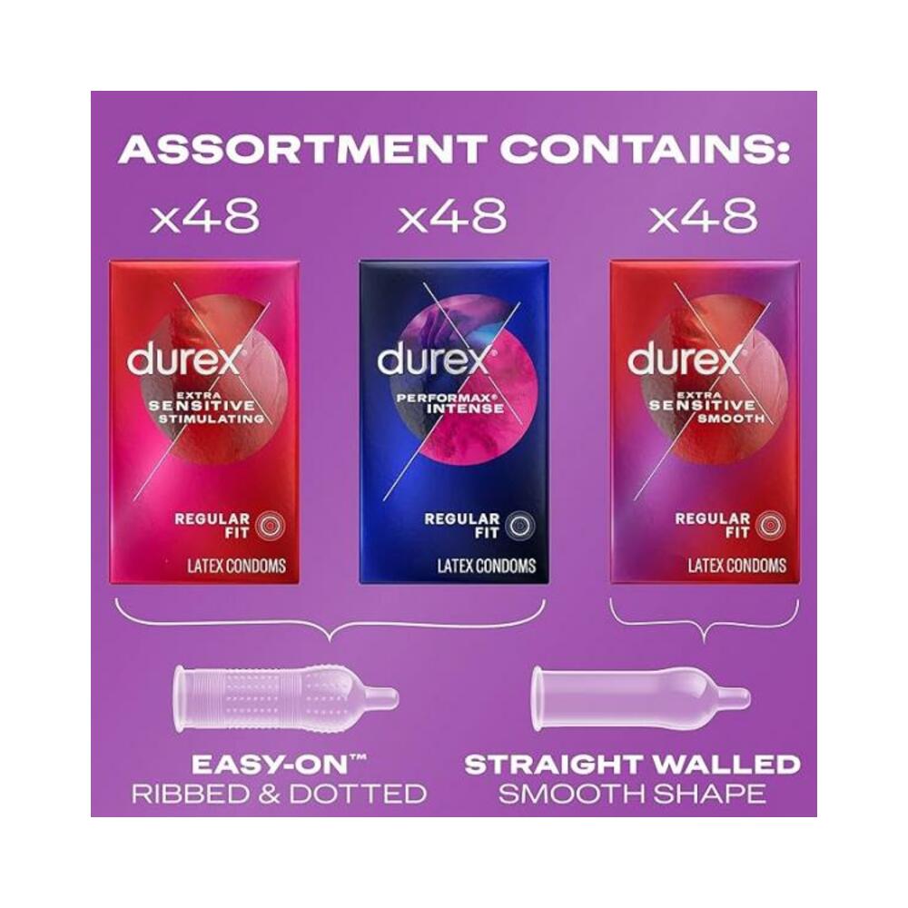 Durex Variety Pack 144 Ct