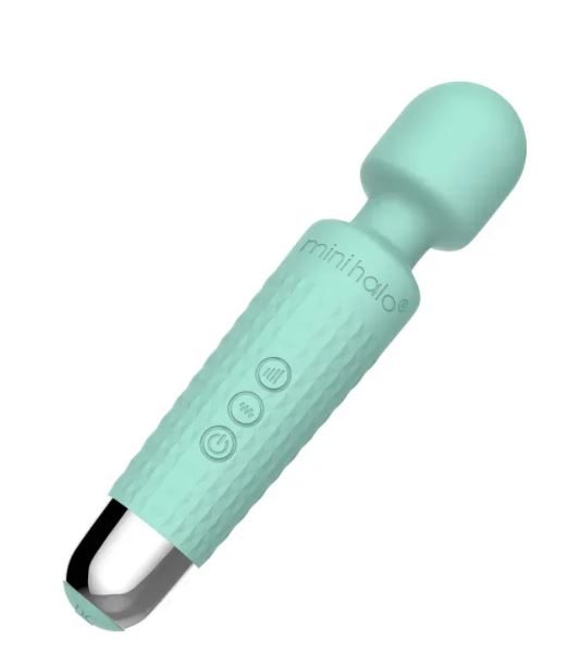 Mini Halo Wireless Wand 20x Silicone Minty Green