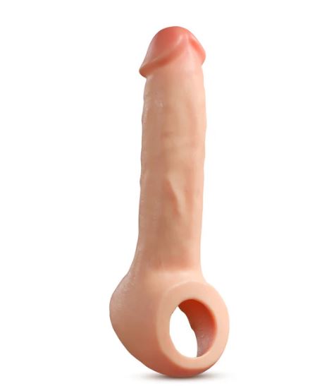 Performance Plus Thrive 2.5 in. Silicone Penis Xtender Beige