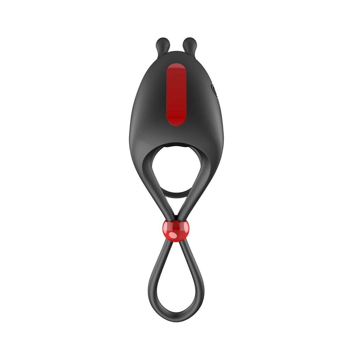 Cockpower Cockring & Ball Cinch W/ Remote Black