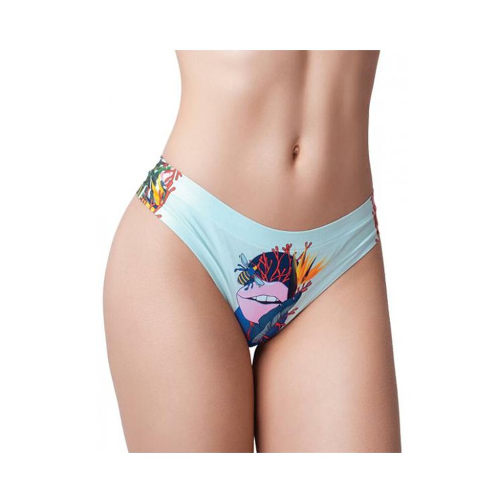 Mememe Botanic Panic Lips Printed Thong Md