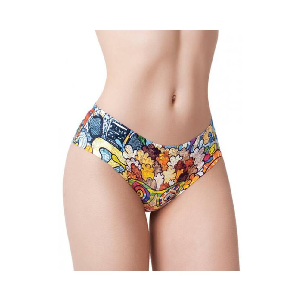 Mememe Psychotropical Trash Printed Slip Sm
