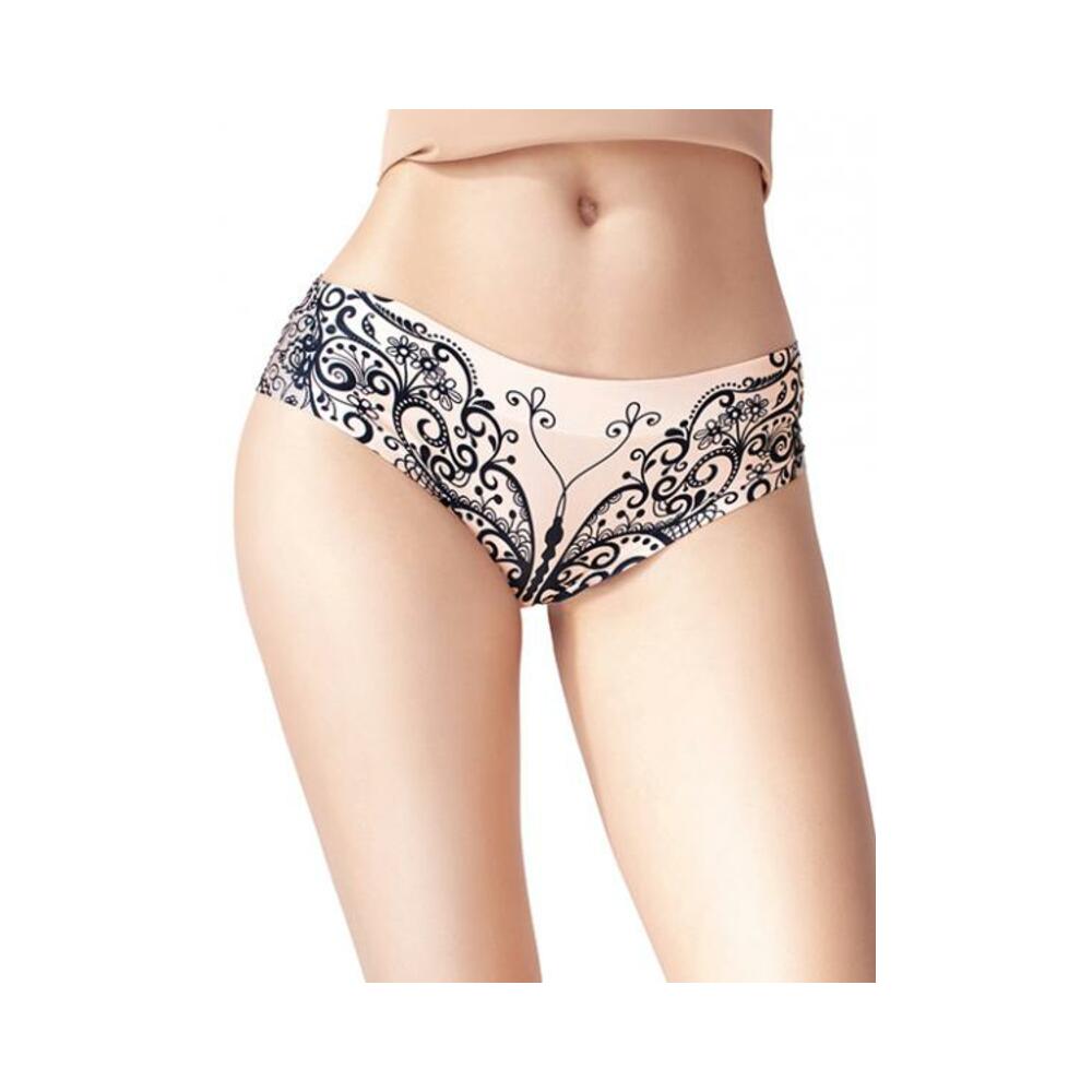 Mememe Lace Butterfly Printed Slip Xl