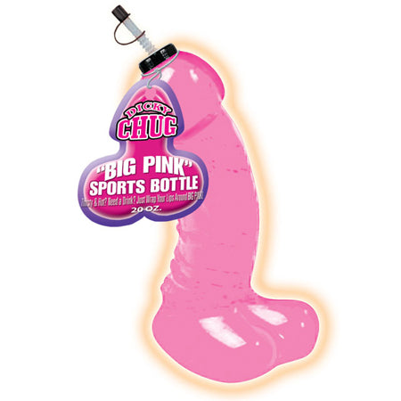 Dicky Chug Big Sports Bottle - 20 oz Pink