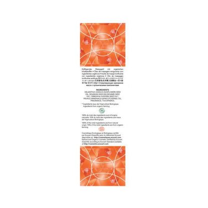 Exsens Of Paris Organic Massage Oil Carnelian Apricot with Stones