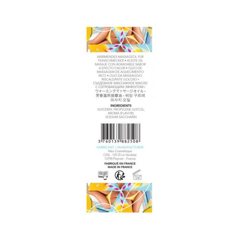 Exsens Of Paris Warming Massage Oil 1.7oz Sex On The Beach