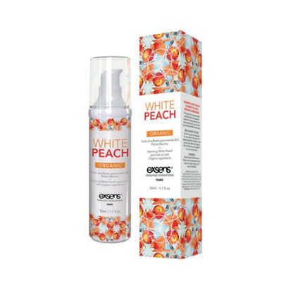 Exsens Of Paris Organic Massage Oil White Peach 1.7oz