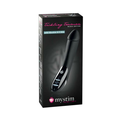 Mystim Tickling Truman Estim Vibrator Black